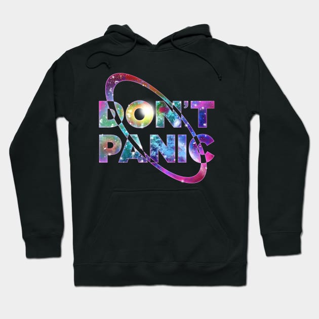 Hitchhikers Don't Panic Hoodie by Magmata